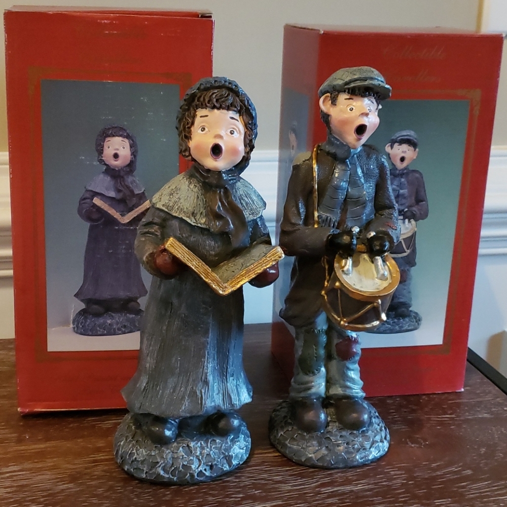 💖3XHP💖Vintage "Collectable Carollers" Brand new!